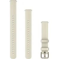 Garmin Lily 2 Armband 14 mm Silikon Kokosnuss/Cremegold