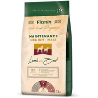 Fitmin Medium Maxi Maintenance Lamb&Beef 12kg (Mit Rabatt-Code FITMIN-5 erhalten Sie 5% Rabatt!)