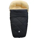 Kaiser Lammfellfußsack CLASSIC, grau