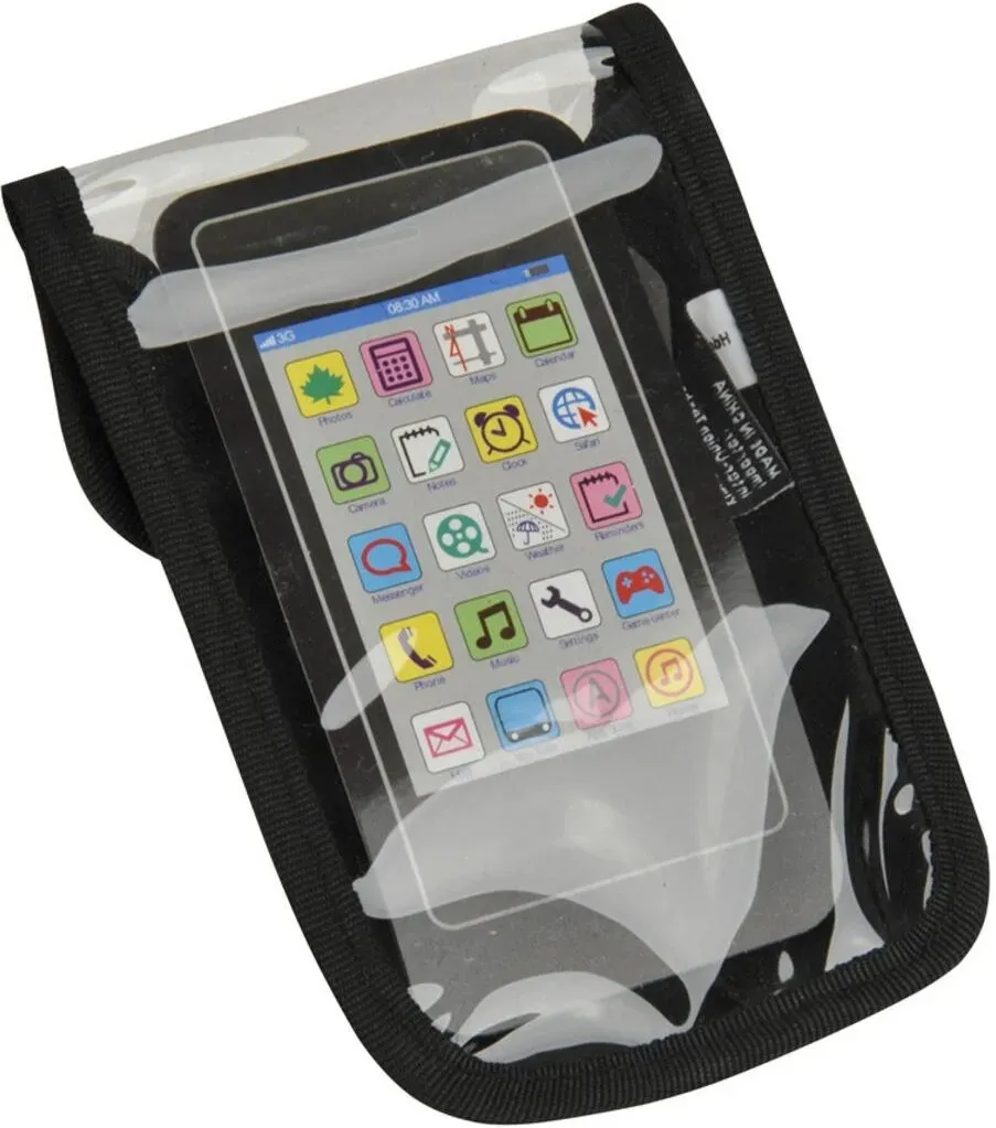 FISCHER Smartphone-Tasche Big mit Lenkerbefestigung schwarz No Size