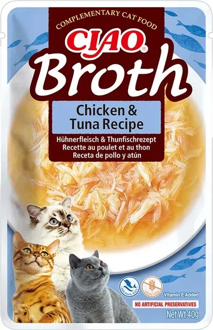 INABA Brühe Huhn mit Thunfisch-Rezept