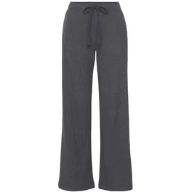 LASCANA Homewearhose anthrazit-meliert 48/50