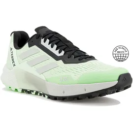 adidas Terrex Agravic Flow 2 Trailrunning-schuhe - Semi Green Spark / Wonder Silver / Core Black - EU 40 2/3