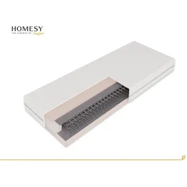 Homesy Federkernmatratze Komfortschaummatratze 90cm 100cm 120cm 140cm 160cm 180cm H3, Homesy, 18 cm hoch 180 cm x 200 cm x 18 cm
