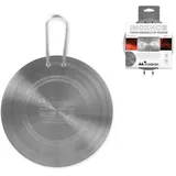 Induktionskochplatte Inoxpran Edelstahl 16 cm