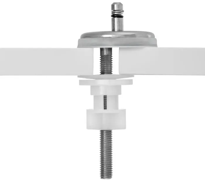 Haro Scharnier SoftClose flat 410169 Scharniere Edelstahl, FastFixmutter, Drehpunkthöhe 21mm