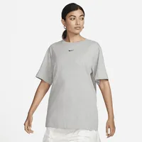 Nike Sportswear T-Shirt Damen 063 dk grey heather/black S