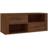 vidaXL TV-Schrank Braun Eichen-Optik 100x35x40 cm Holzwerkstoff Modell 3