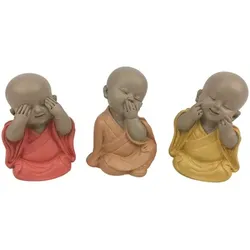 Signes Grimalt  Statuetten und Figuren Sehen-Hören-Sprechen Mönch 3U  in Multicolor, Einheitsgrösse
