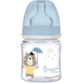 Canpol babies Bonjour Paris Easy Start Anti-Colic Bottle Blue 120 ml