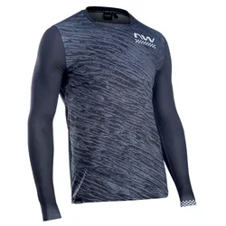 Northwave Bomb Jersey Long Sleeves M - Black