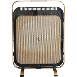 Klarstein HeatPal Marble Blackline Infrarot-Heizung 1300W Wärmespeicher Marmor Aluminium