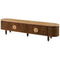 Massivmoebel24 TV-Board (Mango 220x40x50 braun geölt KYOTO #114) braun