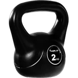 MOVIT Kettlebell Kugelhantel schwarz (1 Kg; 2 Kg; 6 Kg)