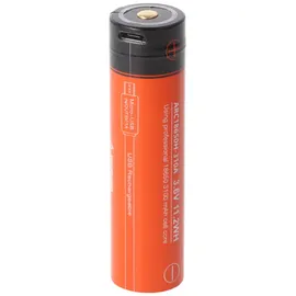 AceBeam 18650 Li-Ion Akku, ARC18650H-310A, 3,7V, 3100mAh, mit Micro-USB-Ladeanschluss