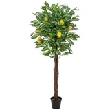 Europalms Zitronenbaum, Kunstpflanze, 150cm
