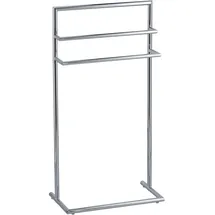 Zeller Handtuchständer Metall Silber
