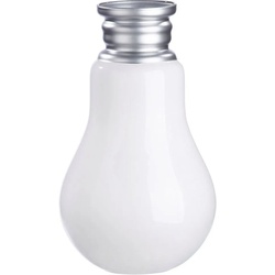 Casablanca by Gilde Tischvase Retro (1 St), Vase aus Glas, Höhe ca. 36 cm weiß