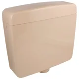 Calmwaters Aufputz-Spülkasten Beige mit Spül-Stopp-Funktion 6 Liter