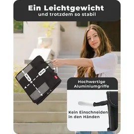 Achilles Strong-Box Robuste Auto-Faltbox mit stabilem Deckel, Kofferraum-Box