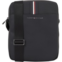 Tommy Hilfiger Herren Crossbody Bag Tasche Corporate Reporter Kunstleder, Schwarz (Black), Onesize - Einheitsgröße