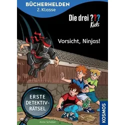 KOSMOS 179475 Bücherhelden 2.Klasse Die drei ??? Kids - Vorsicht Ninjas