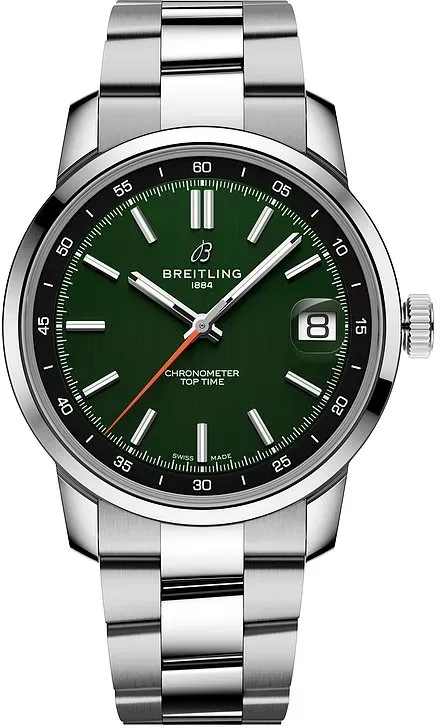 Breitling Unisexuhr Top Time AB3113171L1A1 - silber