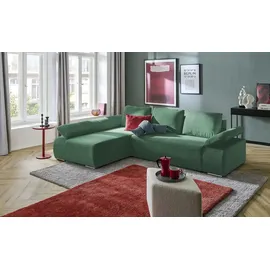 Switch Eckcouch Flachgewebe 3-Sitzer Beige