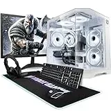 Vibox IV-448 Gaming PC Set Komplett • Monitor 23 Zoll • AMD Ryzen 7 5700X 8-Kern • AMD Radeon RX 9070 16GB • 16GB RAM • 1TB SSD • Windows 11 • WLAN 6 + Bluetooth 5.4