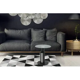 Kayoom Beistelltisch Janifer 200 Silber / Klar