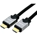 Roline HDMI-Kabel High Speed ST-ST 3 m Schwarz/Silber
