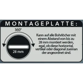 Trendline Zahnputzbecher Edelstahl gebürstet Weiß