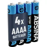 Absina Mini (AAAA) 500 mAh 4 St.