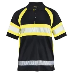 BLAKLÄDER® Warnschutz Polo-Shirt mit UV-Schutz 3338 1 Stück, Größe: L