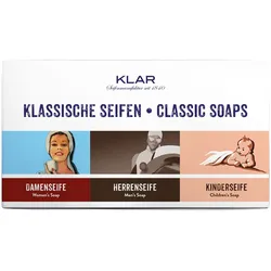 Klar's Klassiker Seifen Set 3x100 g