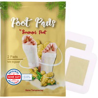 Summer Foot Relaxing Fußpads mit Ingweröl - 1.0 Stück