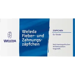 WELEDA Fieber- und Zahnungszäpfchen 10 St