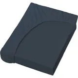 Bella Donna Jersey 120 x 200 - 130 x 220 cm blaugrau