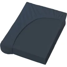 Bella Donna Jersey 120 x 200 - 130 x 220 cm blaugrau