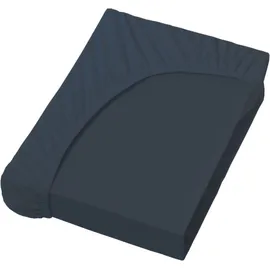 Bella Donna Jersey 120 x 200 - 130 x 220 cm blaugrau