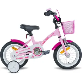 PROMETHEUS BICYCLES Hawk 12 Zoll RH 20 cm rosa/weiß