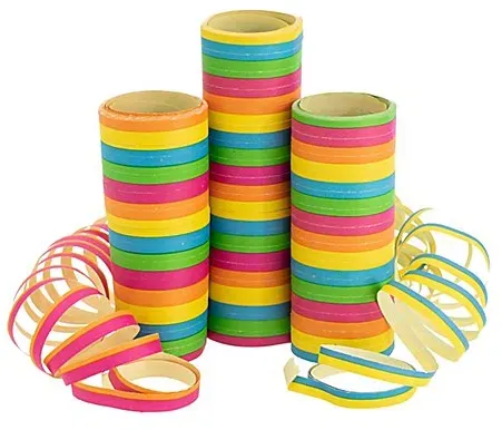 Luftschlangen "Party", 3 Stück