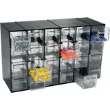 GarPet Sortimentskasten 24 Fach 1-tlg. schwarz