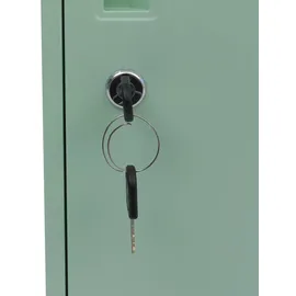 Mendler HWC-P63 Spind 90x38x45cm mintgrün