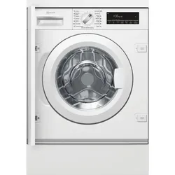 Neff W6441X1, Einbau-Waschmaschine, Frontlader, 8 kg, 1400 U/min., Weiß