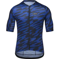 GORE WEAR Herren Shirt Spirit Organic Camo Trikot, orbit blue / ultramarine, XL