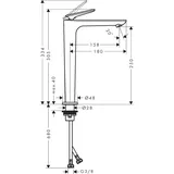 Hansgrohe Citterio C Einhandmischer Chrom