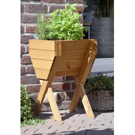Dobar Kleines Hochbeet 39 x 40 x 61 cm Braun