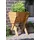 Dobar Kleines Hochbeet 39 x 40 x 61 cm Braun