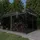 vidaXL Pavillon 4 x 3 m inkl. Moskitonetz Anthrazit